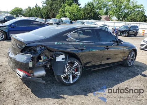 2025 Genesis G70 Base из США, поврежденный, VIN KMTG34SC8SU147328